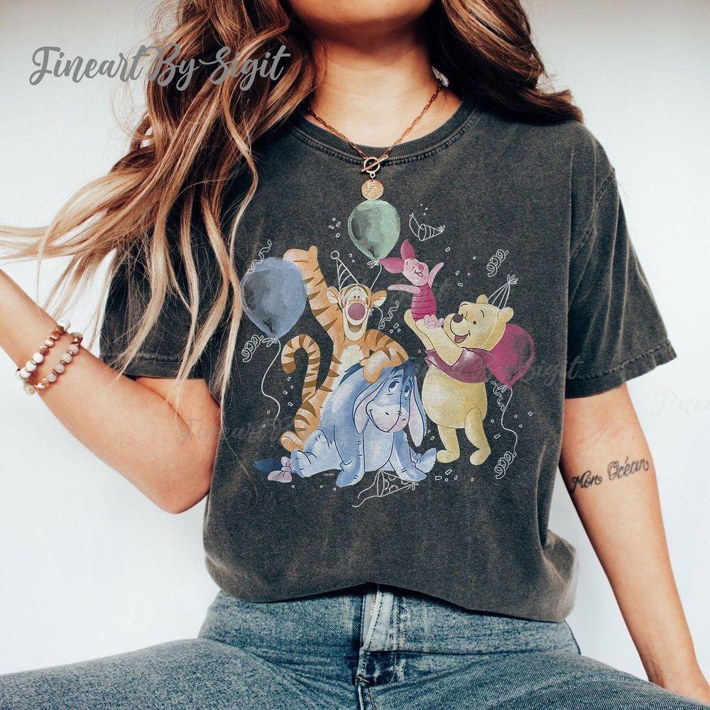 Winnie The Pooh Hundred Acre Wood Birthday Disney Vuitino Apparel Winnie The Pooh Hundred Acre Wood Birthday Disney Vuitino Apparel